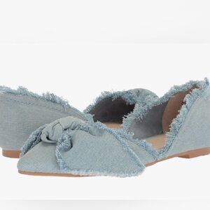 Seychelles NWOT Denim Ballet Flats